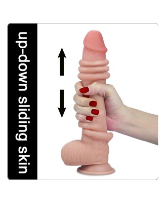 9'' Sliding Skin Dual Layer Dong
