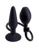 Inflatable Butt Plug M Black