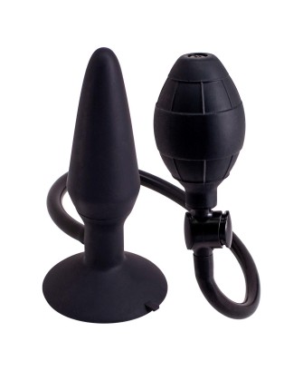Inflatable Butt Plug M Black
