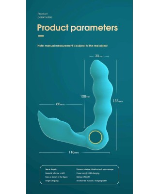 Stymulator-Angelo Male Prostate Triple Stimulation (blue)