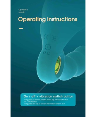 Stymulator-Angelo Male Prostate Triple Stimulation (blue)