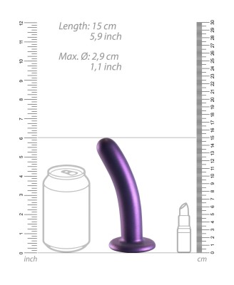 Smooth Silicone G-Spot Dildo - 6'' / 14,5 cm
