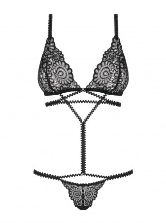 Bielizna-Mixty body czarne  S/M