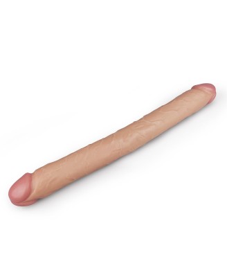 17"" King Size Realistic Slim Ultra Double Dildo