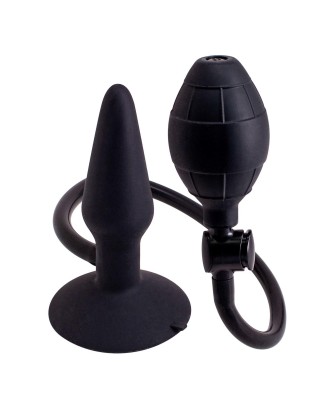 Inflatable Butt Plug S Black