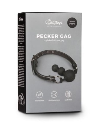 Knebel-Ball Gag With Silicone Beads