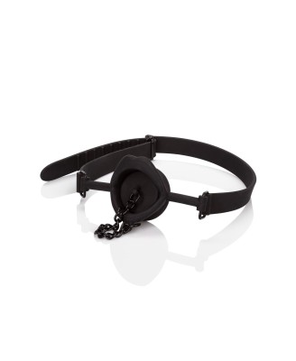 Scandal Silicone Stopper Gag Black