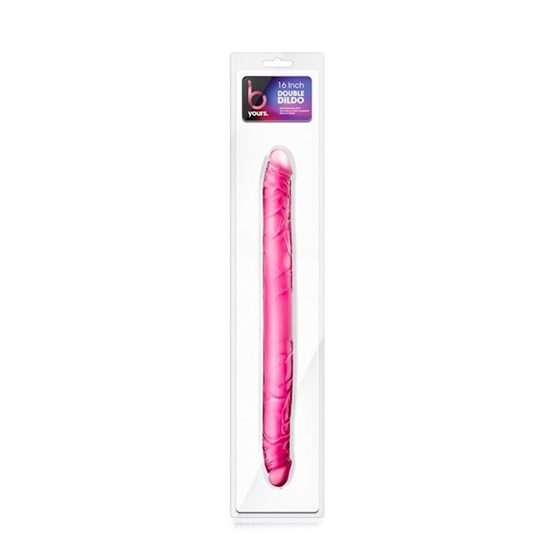 B YOURS 16INCH DOUBLE DILDO PINK