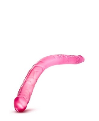 B YOURS 16INCH - Różowe Podwójne Dildo