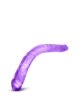 B YOURS 16INCH DOUBLE DILDO PURPLE