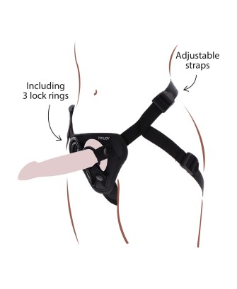 Strap-On Harness Black