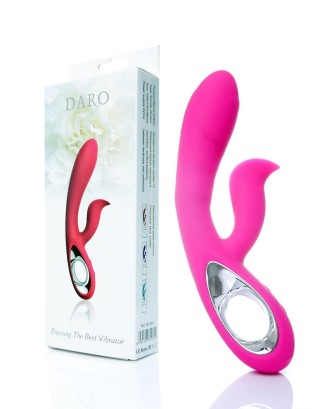 Wibrator-Daro,12 funkcji, USB Różowy