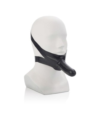 The Accommodator Dong - Czarny Knebel Dildo do Facesittingu
