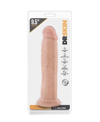 DR. SKIN 9.5INCH COCK VANILLA