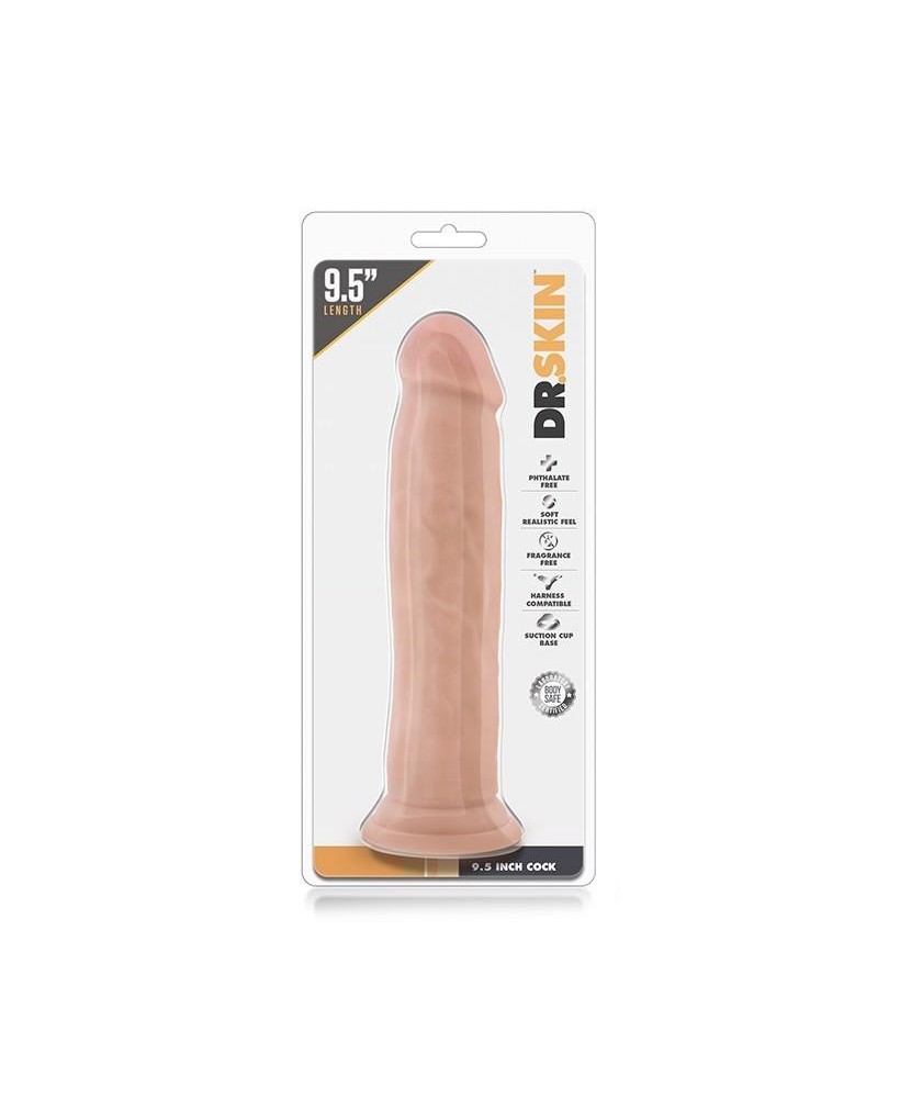 DR. SKIN 9.5INCH COCK VANILLA