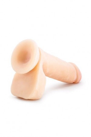 AU NATUREL 8INCH SENSA FEEL DILDO BEIGE
