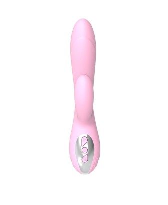 Wibrator-Joker Heating Double Vibrating Massage Stick -Pink