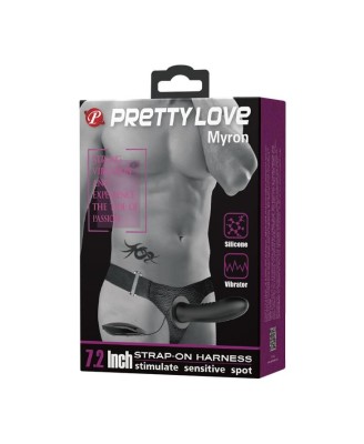 PRETTY LOVE - Strap-on MYRON 7,2"" Vibration