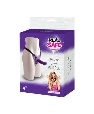 Cintura regolabile strap-on purpe