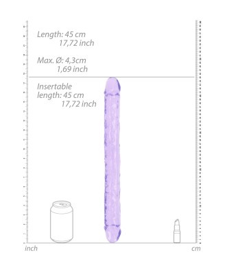 Realistic Double Dong - 18'' / 45 cm
