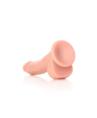 Curved Realistic Dildo  Balls  Suction Cup - 8""""/ 20,5 cm