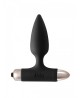 Vibrating Anal Plug Spice it up New Edition Glory Black - Wibrujący Korek Analny
