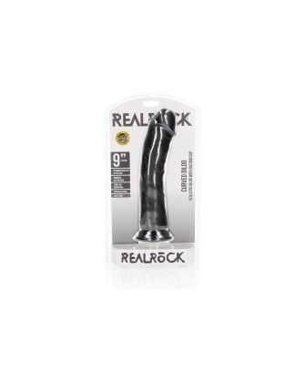 Curved Realistic Dildo with Suction Cup - 9""""/ 23 cm