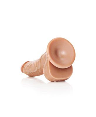 Curved Realistic Dildo  Balls  Suction Cup - 8""""/ 20,5 cm