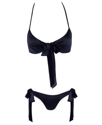 Bra and Briefs black L/XL