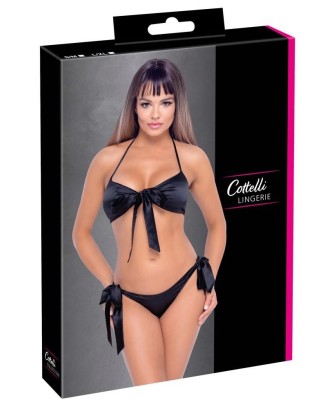 Bra and Briefs black S/M