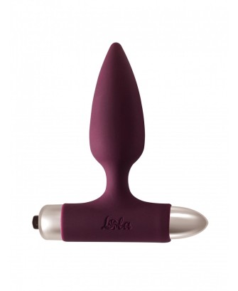 Vibrating Anal Plug Spice it up New Edition Glory Wine red