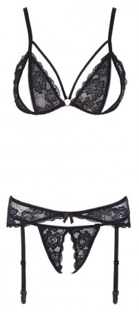 Lace Suspender Set XL