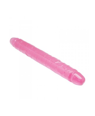 Dildo-SOLID DOUBLE DONG. PREMIUM TPE MATERIAL.