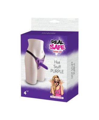 Strapon - Hot Stuff Purple -  Zestaw StrapOn