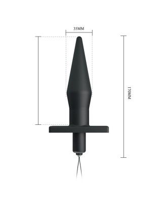 BAILE - BUTT PLUG, 20 vibration functions Wireless remote control