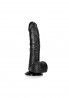 Curved Realistic Dildo  Balls  Suction Cup - 8""""/ 20,5 cm
