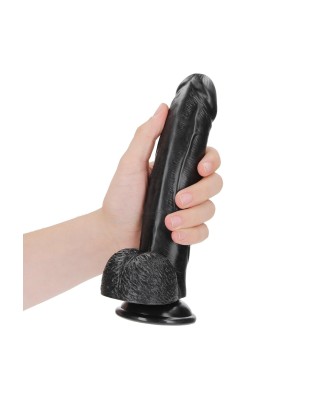 Curved Realistic Dildo  Balls  Suction Cup - 8""""/ 20,5 cm