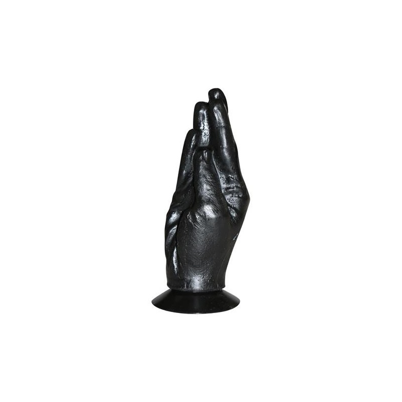 All Black Fisting Hand 18 cm