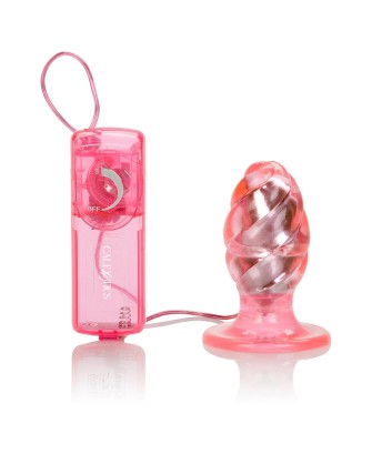 Plug/vibr-TUSH TRAINER VIBRATING PINK