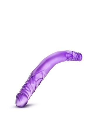 B YOURS 14INCH DOUBLE DILDO PURPLE