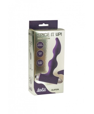 Vibrating Anal Plug Spice it up New Edition Elation Ultraviolet