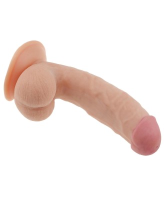 The Ultra Soft Dude - Dildo z Jądrami i Przyssawką - 21,5cm