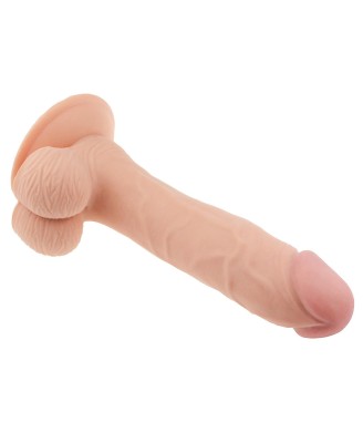 The Ultra Soft Dude - Dildo z Jądrami i Przyssawką - 23cm