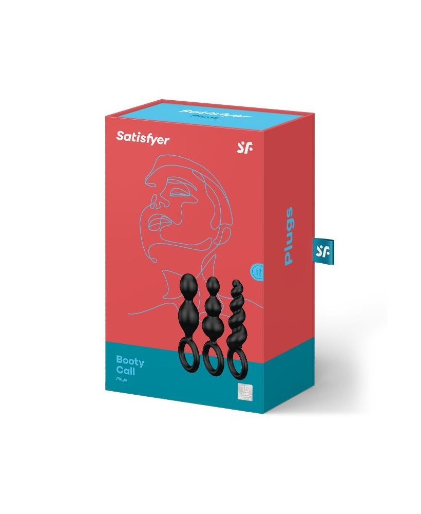 Zestaw - Satisfyer Booty Call - Korek Analny