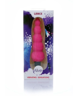 Plug/vibr-Wibrator - Lance.Plug.Vibrator.Medical Silc.Pink