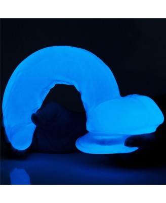 10'' Lumino Play Dildo - Niebieskie Dildo