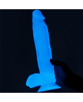 10'' Lumino Play Dildo - Niebieskie Dildo