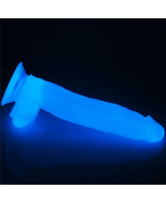 10'' Lumino Play Dildo - Niebieskie Dildo