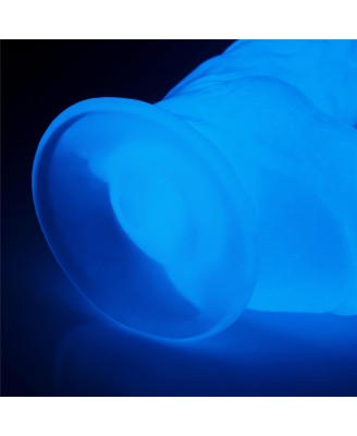 10'' Lumino Play Dildo - Niebieskie Dildo