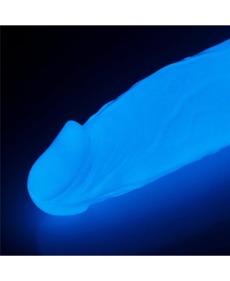 10'' Lumino Play Dildo - Niebieskie Dildo